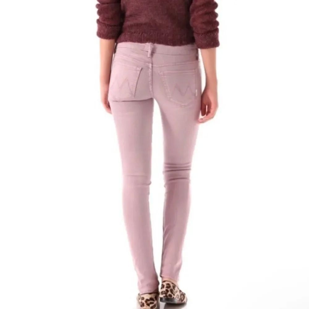 MOTHER The Looker Pop Jeans Size 26 In Dye French Lilac